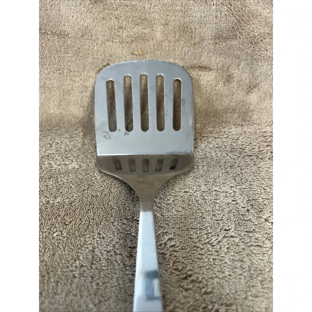 Wolfgang Puck Cafe Collection Slotted Stainless Steel‎ Spatula, 12.75, Gourmet
